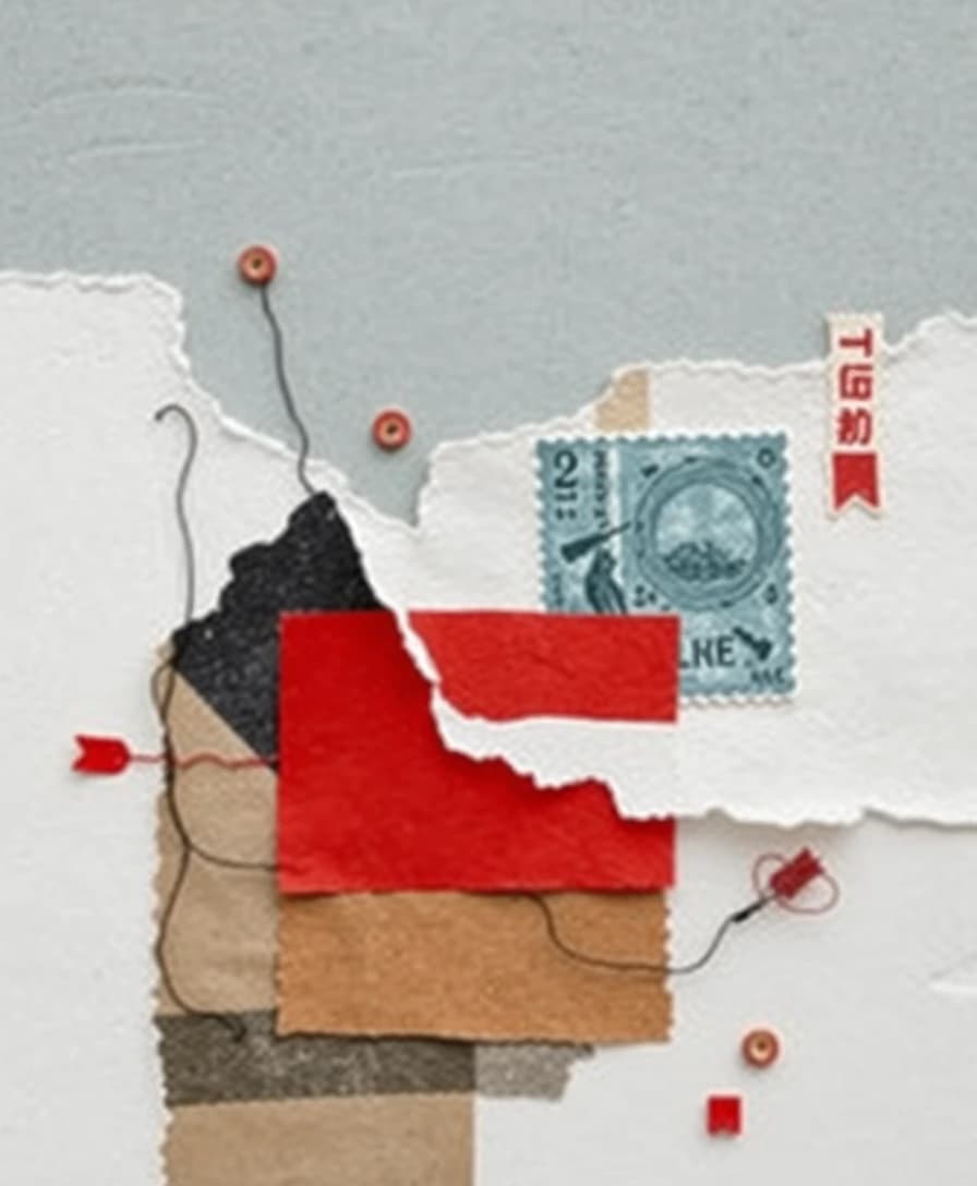Paper collage